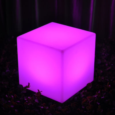 Menyalakan ruangan LED Kubu Light Kursi Plastik IP65 Waterproof Untuk Dekorasi Taman Villa