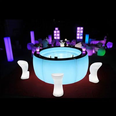 Pencahayaan Portable led bar counter Ringan bergerak tahan air untuk acara