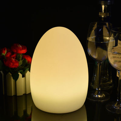 Kamar tidur lampu meja telur LED USB dapat diisi ulang dengan baterai lithium