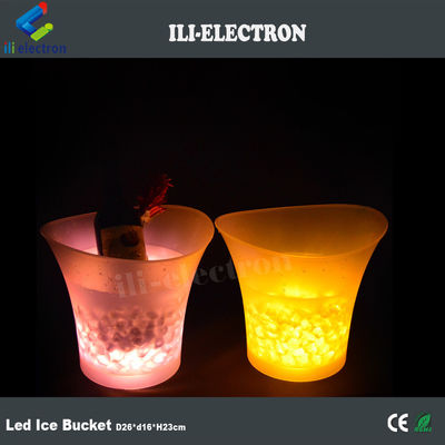 Penjual panas led plastik sampanye es ember