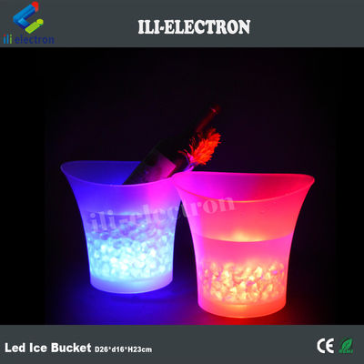 Penjual panas led plastik sampanye es ember
