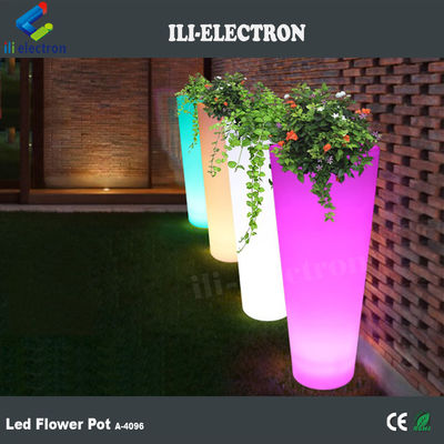 Remote Control Mengubah Warna Led Pot Bunga Untuk Toko Minuman