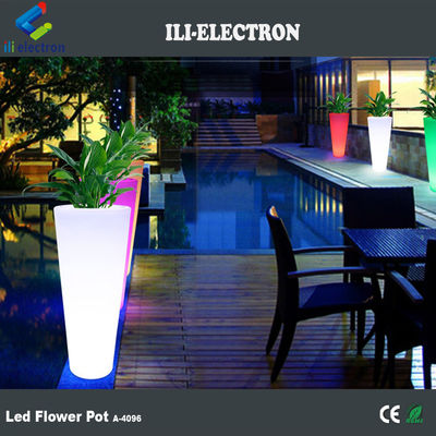 Remote Control Mengubah Warna Led Pot Bunga Untuk Toko Minuman