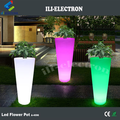 Remote Control Mengubah Warna Led Pot Bunga Untuk Toko Minuman