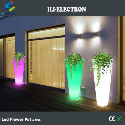 Remote Control Mengubah Warna Led Pot Bunga Untuk Toko Minuman