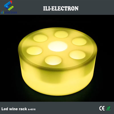 Pengendali jarak jauh yang dapat diisi ulang barware plastik led unik
