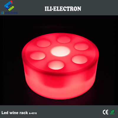 Pengendali jarak jauh yang dapat diisi ulang barware plastik led unik
