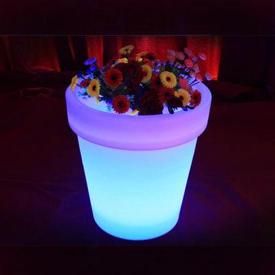 Mengubah Warna Isi ulang Led Vase Planter Kontrol Sentuh