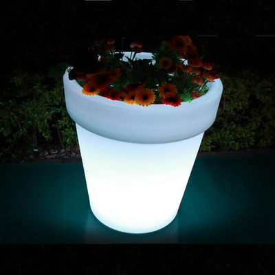 Mengubah Warna Isi ulang Led Vase Planter Kontrol Sentuh