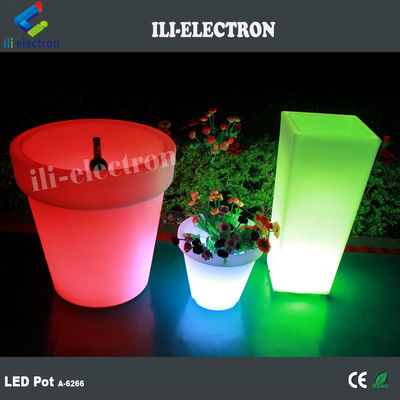 Mengubah Warna Isi ulang Led Vase Planter Kontrol Sentuh