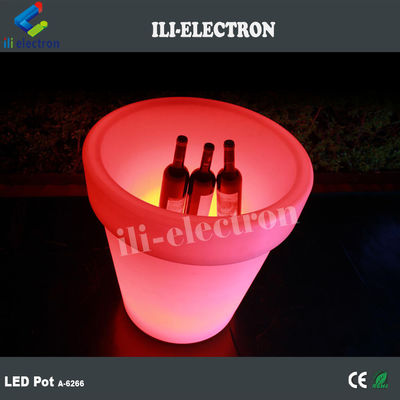 Mengubah Warna Isi ulang Led Vase Planter Kontrol Sentuh