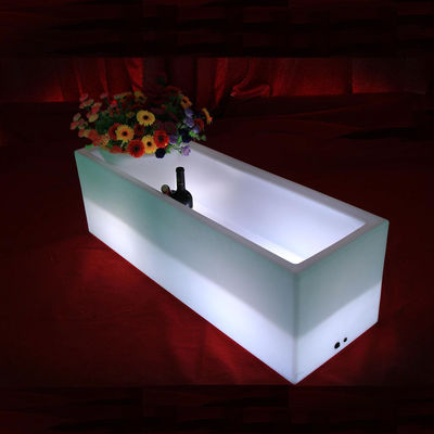 Lampu bercahaya es ember, menyalakan dingin anggur dengan baterai lithium isi ulang