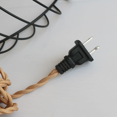 Lampu Pendant Gaya Industri Bahan Bambu Dengan Colokan Dan Saklar