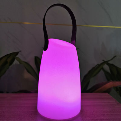 Lampu LED Plastik Portable Wireless Remote Control Untuk Taman