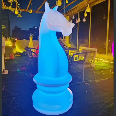 Seahorse Perubahan Bentuk Warna Lampu Taman Lampu Led Plastik Isi Ulang