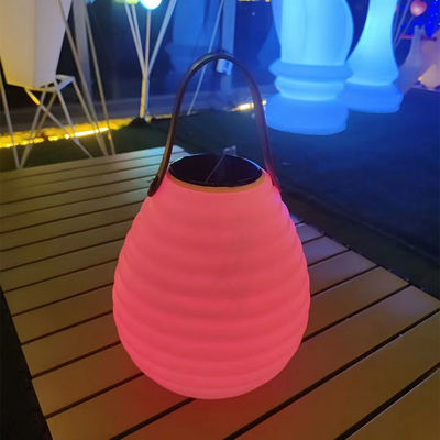 Air Drop Bentuk Portable Lampu LED 3500K Untuk Taman Luar Ruangan