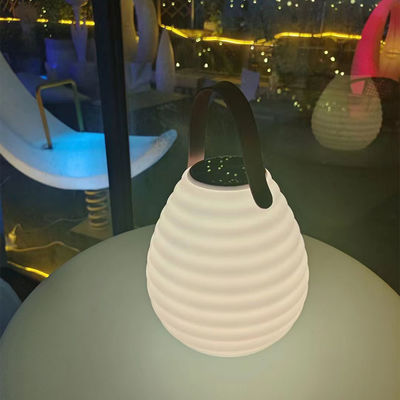 Air Drop Bentuk Portable Lampu LED 3500K Untuk Taman Luar Ruangan