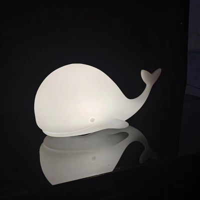 Lampu malam ikan paus yang dapat diisi ulang untuk kamar tidur di samping tempat tidur bayi