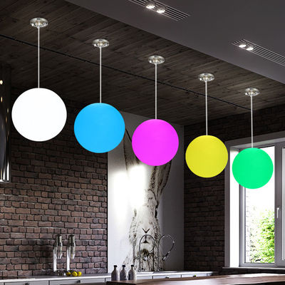 Lampu bola drop plastik bercahaya PE