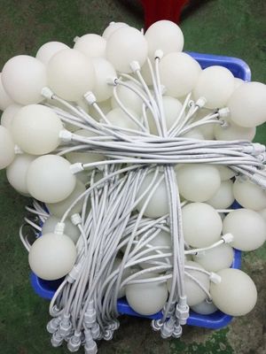Lampu bola drop plastik bercahaya PE