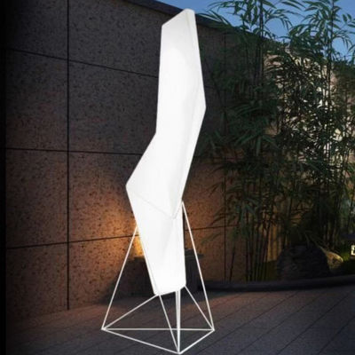 lampu lantai led plastik berdiri mewah untuk aula