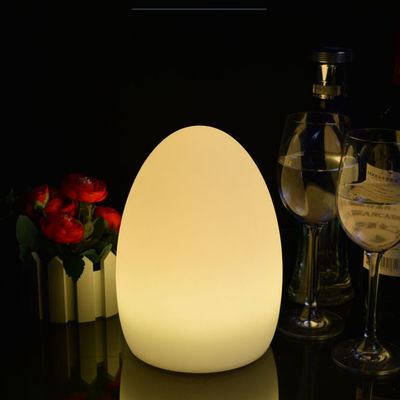 Lampu LED berbentuk telur tanpa kabel, lampu mood telur untuk klub malam di luar ruangan