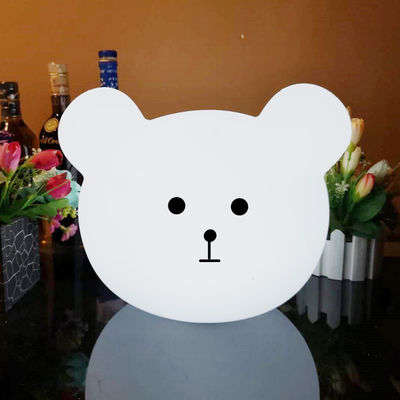 Mini Cute Bear Anak Bayi Dekorasi Indoor Portable LED Malam Lampu Lampu