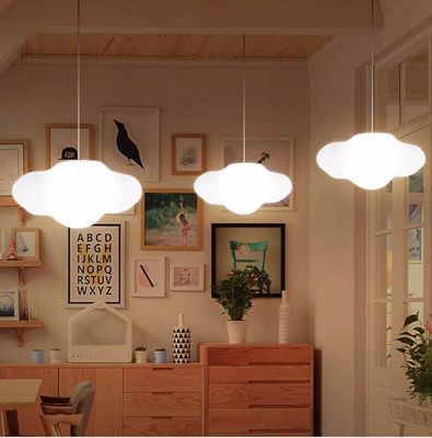 Kreatif lampu gantung awan Nordic lampu gantung awan untuk kamar anak-anak dan hotel