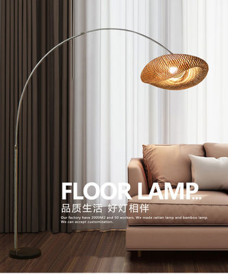 Kualitas Terbaik Dekorasi modern logam berdiri led stand lampu membaca kreatif Lampu lantai memancing
