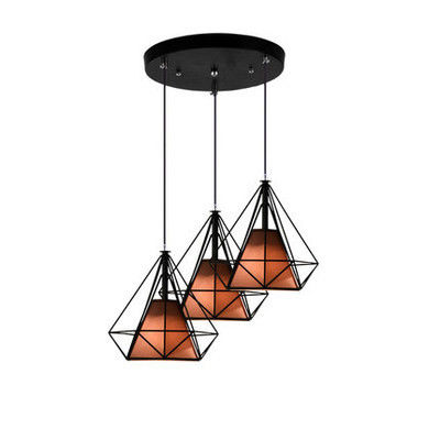 Kreatif Amerika negara lampu gantung gaya industri retro lampu gantung besi