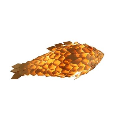 Desain ikan Lampu gantung Kreatif Lampu liontin Lampu lilin