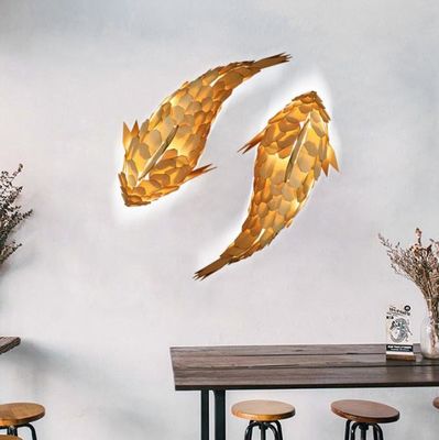 Desain ikan Lampu gantung Kreatif Lampu liontin Lampu lilin