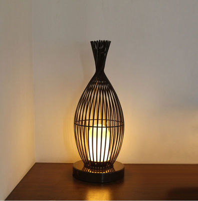 Lampu Lantai Rotan Tahan Air Untuk Balkon Luar Villa