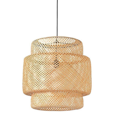 Lampu gantung buatan tangan - Lampu lampu bambu - Lampu dekoratif bambu gantung