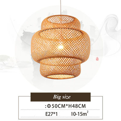 Lampu gantung buatan tangan - Lampu lampu bambu - Lampu dekoratif bambu gantung