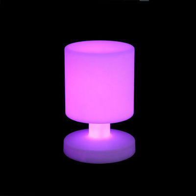 Lampu meja tanpa kabel yang dapat diisi ulang yang dapat berubah warnanya
