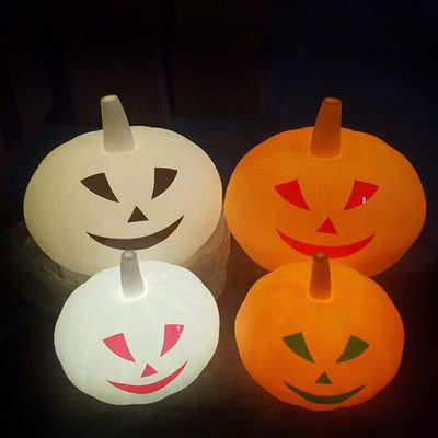 Dekorasi acara Lampu labu Halloween plastik