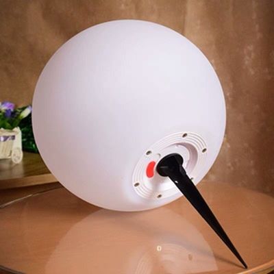 1000 mAh baterai surya 1.2 w Pin Solar Power Sphere Untuk Taman