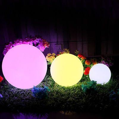 30cm Lampu Bola Cahaya Daya Surya IP54 Waterproof Untuk Dekorasi Lantai