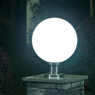 pulg dalam lampu seri bola surya lampu taman dengan pin