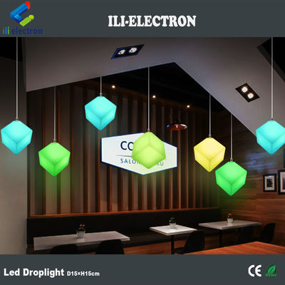 Remote Control Outdoor LED Cube Light Pendant Light Untuk Dekorasi Acara &amp; Pesta