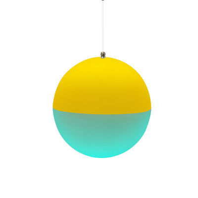 Remote Control LED Glow Ball Light Pendant Warna Ganda Untuk Liburan