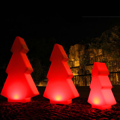 lampu luar led glow pohon natal berbentuk lampu untuk liburan