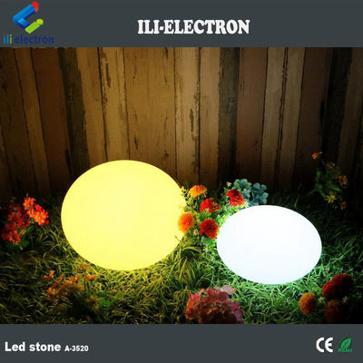 16 warna berubah plastik LED Glow Rock