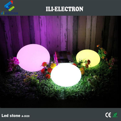16 warna berubah plastik LED Glow Rock