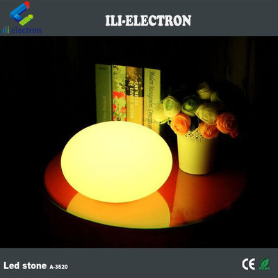 16 warna berubah plastik LED Glow Rock