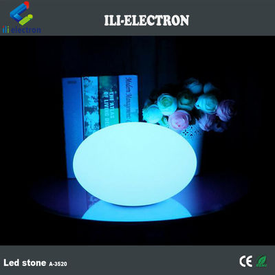 16 warna berubah plastik LED Glow Rock