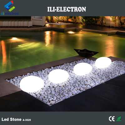 16 warna berubah plastik LED Glow Rock
