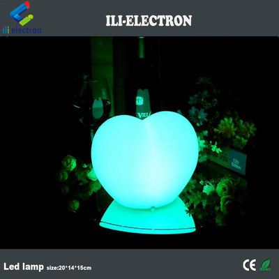 Lampu plastik LED berbentuk peach dengan remote control dengan baterai lithium yang dapat diisi ulang