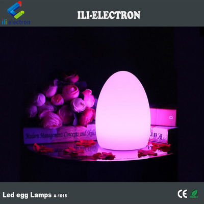 Lampu LED berbentuk telur bercahaya 16 warna berubah dengan remote control